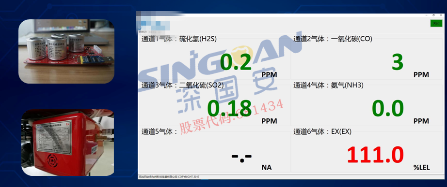 智能型高精度氣體傳感器模組
