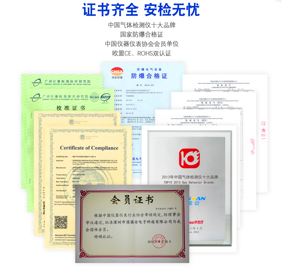 深國安防爆認證證書