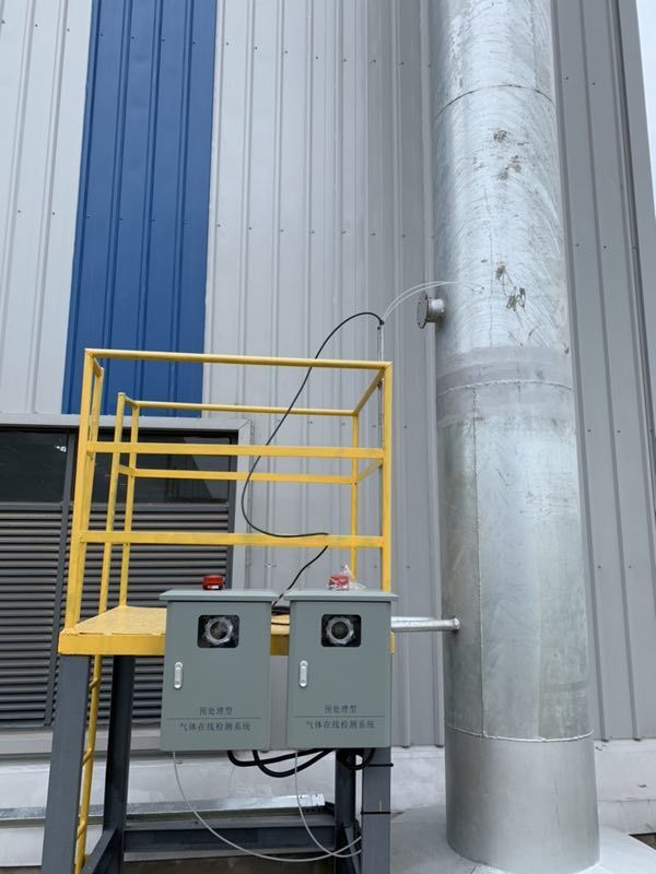 揮發(fā)性有機(jī)物VOCs在線監(jiān)測(cè)站安裝現(xiàn)場(chǎng)