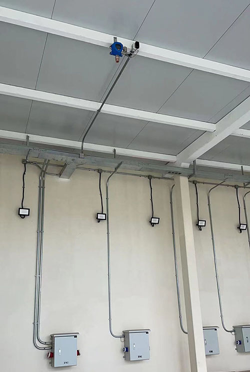 氫氣泄漏檢測(cè)儀安裝現(xiàn)場(chǎng)