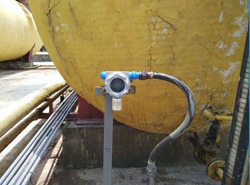 有毒有害氣體濃度檢測儀安裝現(xiàn)場