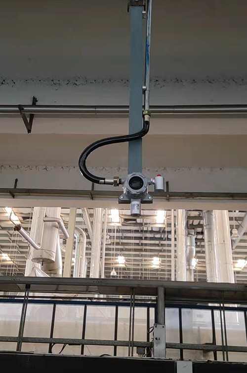 固定式氣體檢測(cè)儀安裝現(xiàn)場(chǎng)圖