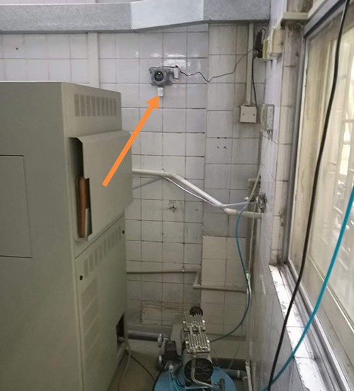 一氧化碳氣體檢測儀現場圖