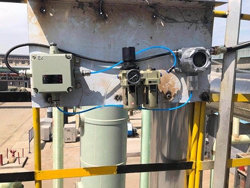 碳酸二甲酯氣體檢測儀現(xiàn)場圖