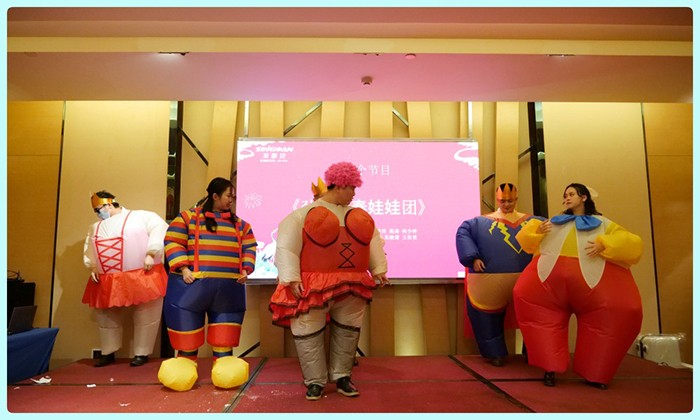 深國安十周年慶典女團表演舞蹈