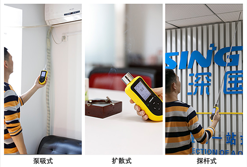 便攜式阿尼林檢測(cè)儀擴(kuò)散/泵吸/探桿式采樣方式說(shuō)明