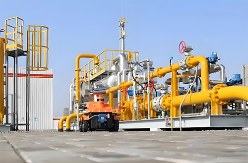 丙酮檢測儀集成防爆巡檢機器人