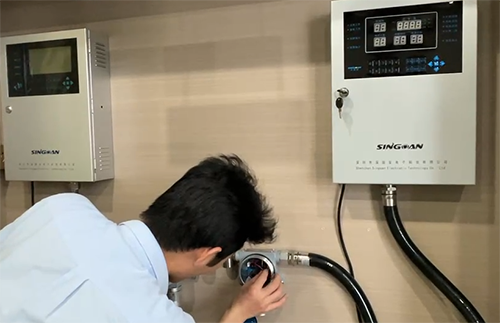 氮苯檢測(cè)儀安裝指南